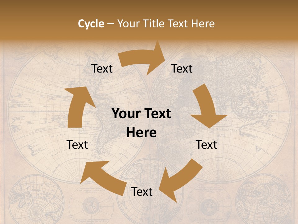 Old Map PowerPoint Template