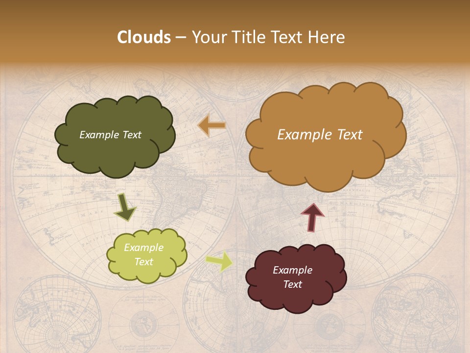 Old Map PowerPoint Template