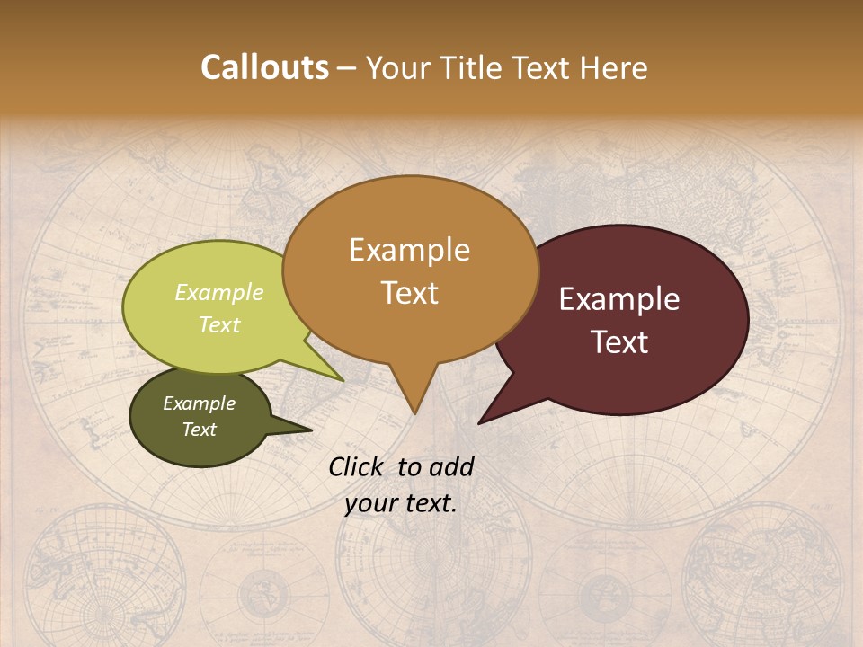 Old Map PowerPoint Template