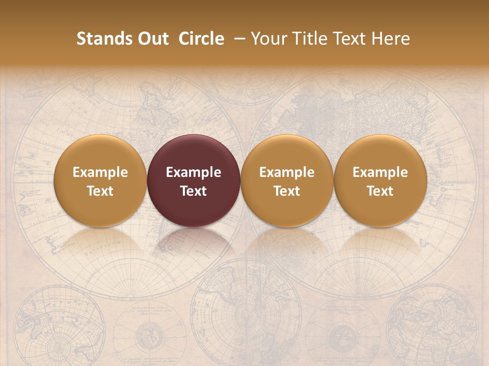 Old Map PowerPoint Template