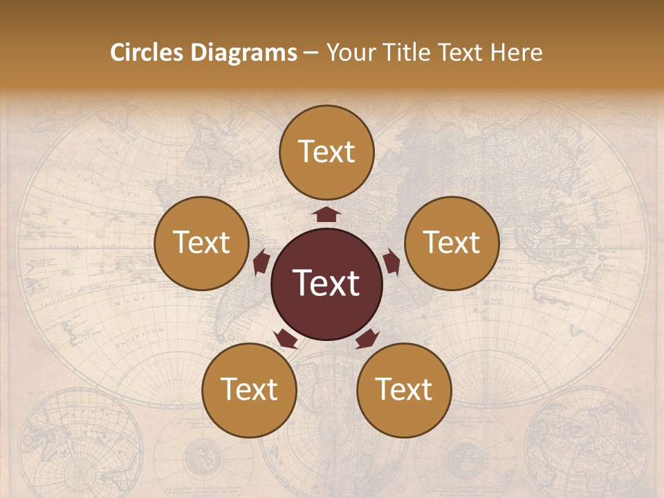 Old Map PowerPoint Template