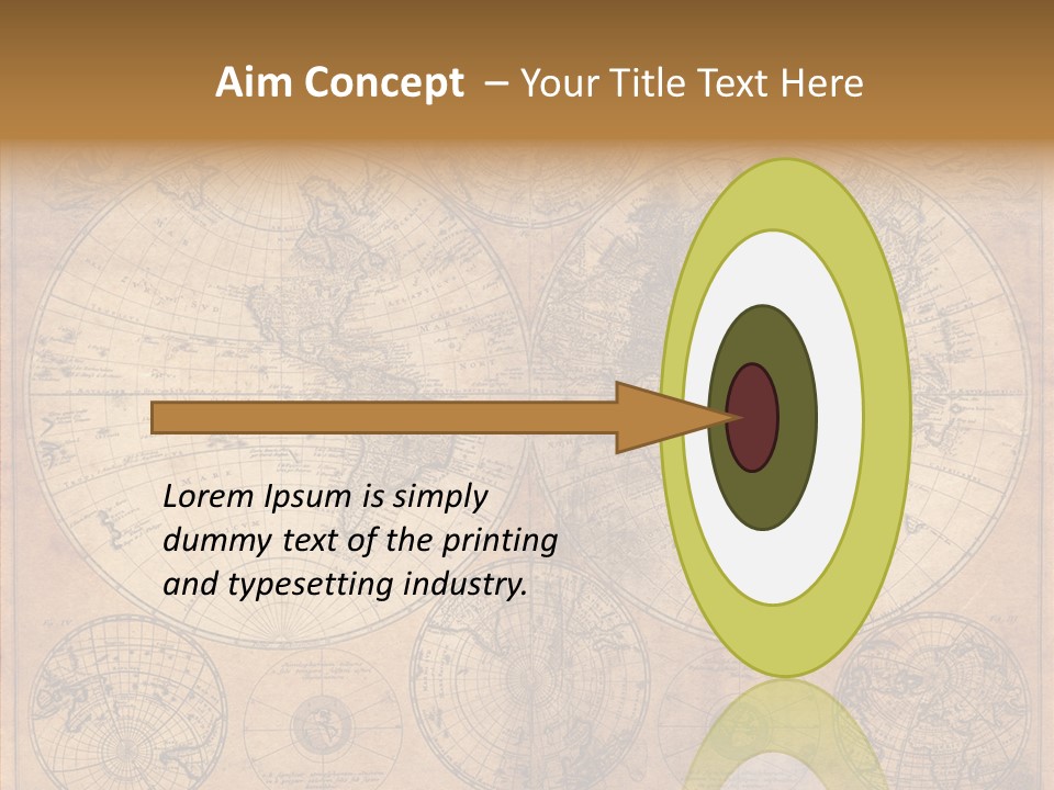 Old Map PowerPoint Template