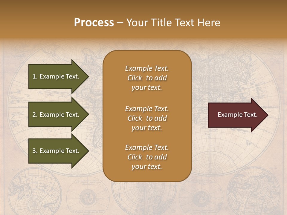 Old Map PowerPoint Template