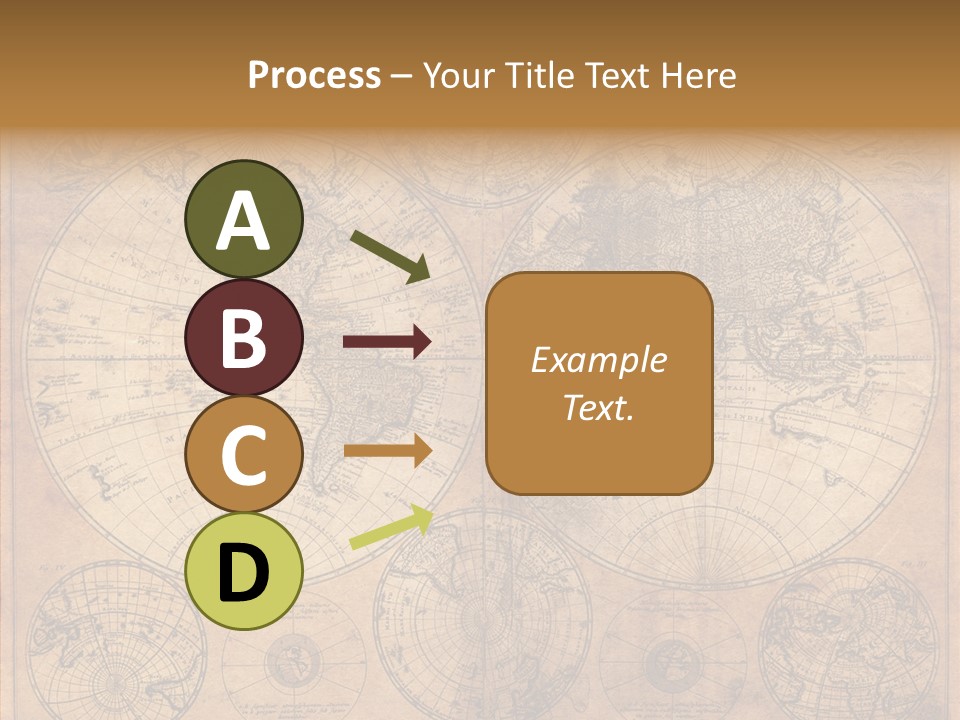 Old Map PowerPoint Template