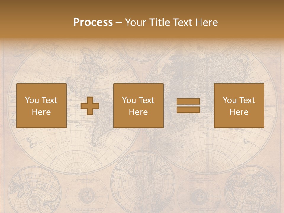 Old Map PowerPoint Template