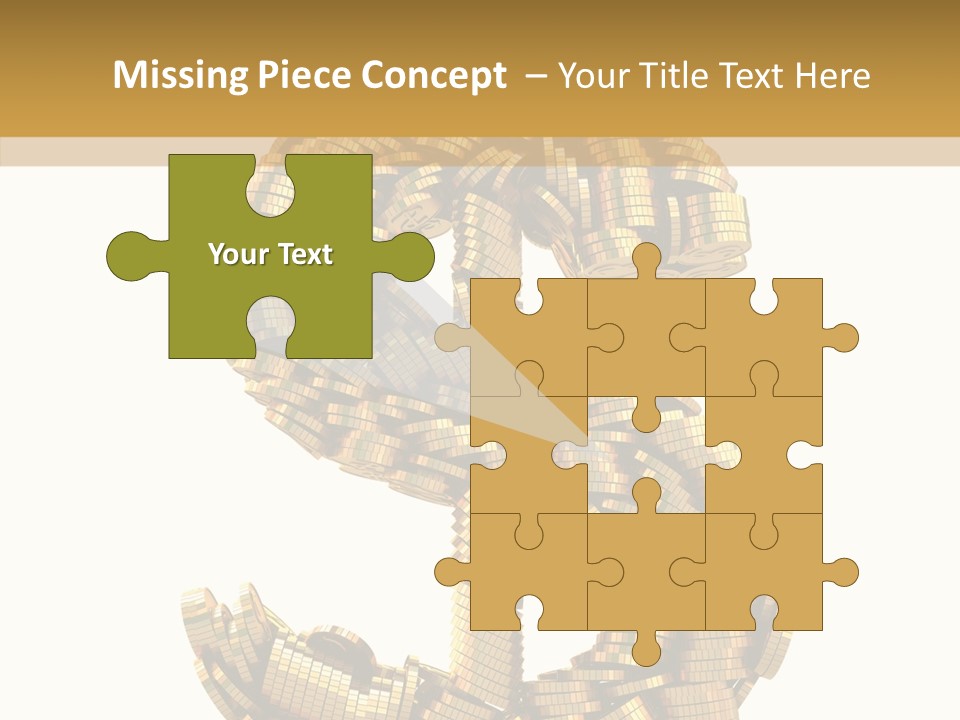 Dollar Sign PowerPoint Template