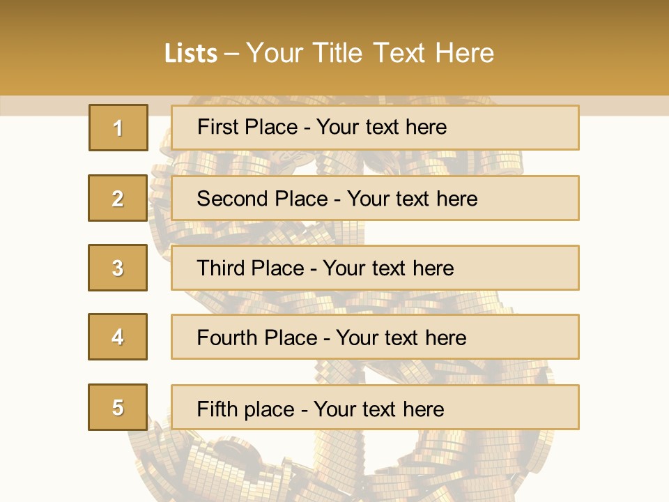 Dollar Sign PowerPoint Template