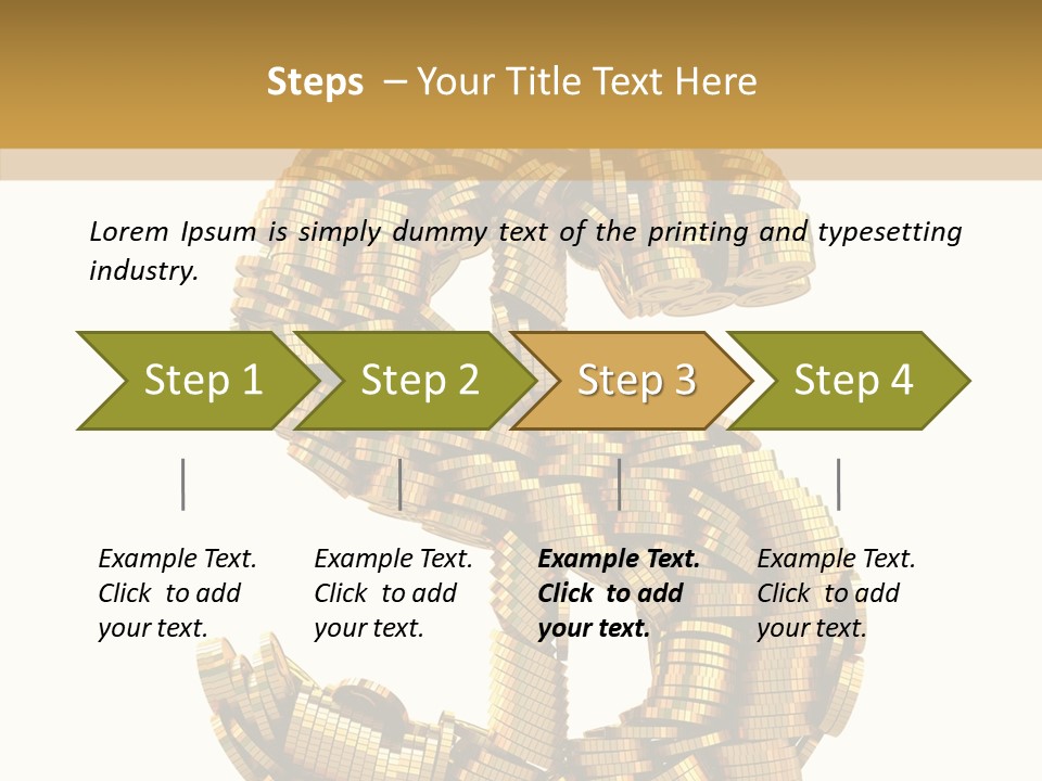Dollar Sign PowerPoint Template