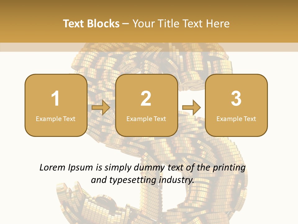 Dollar Sign PowerPoint Template