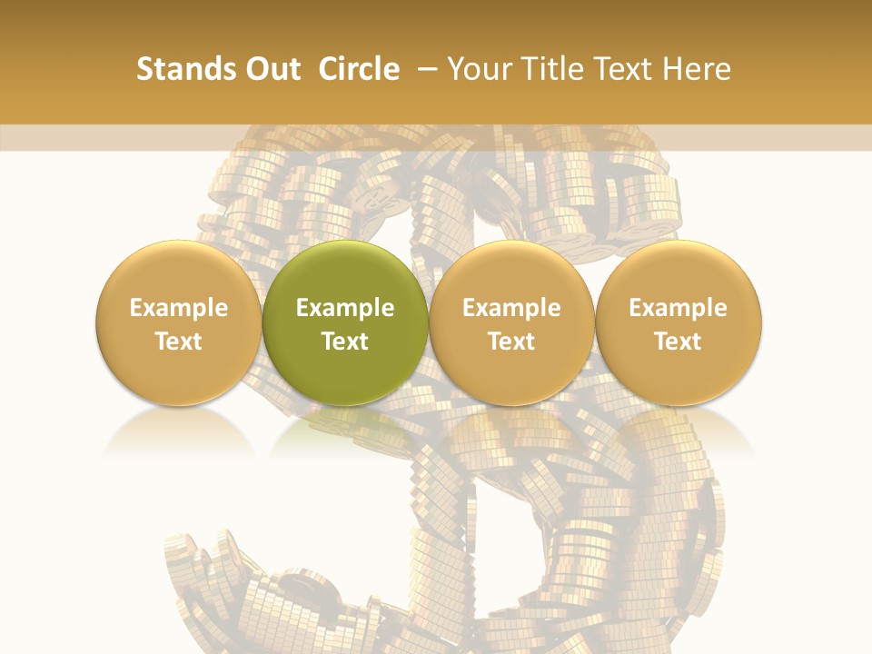 Dollar Sign PowerPoint Template