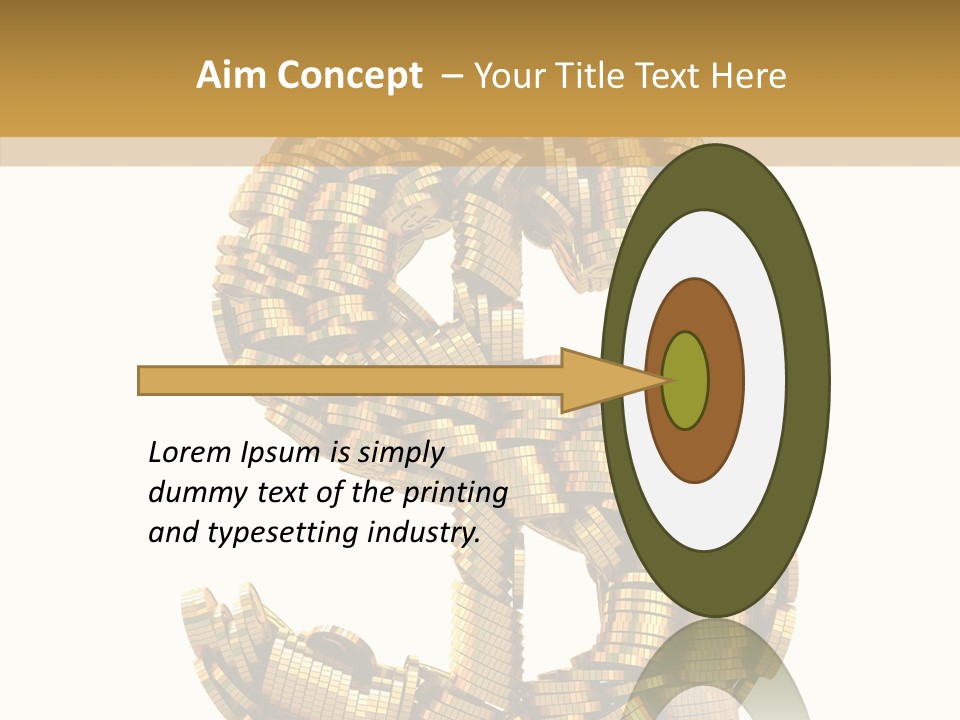 Dollar Sign PowerPoint Template