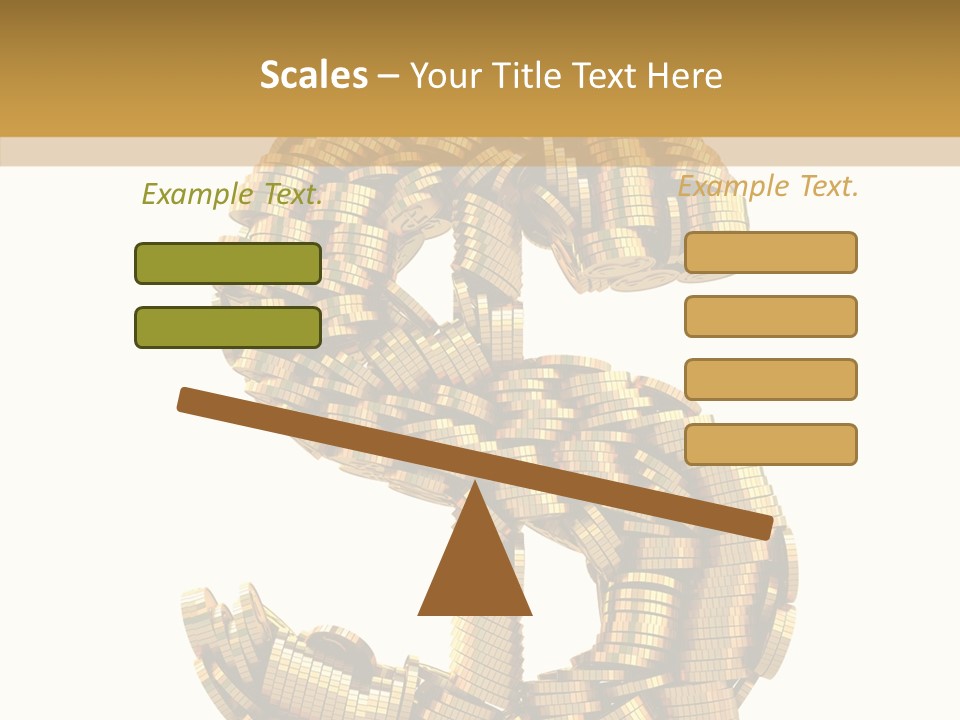 Dollar Sign PowerPoint Template