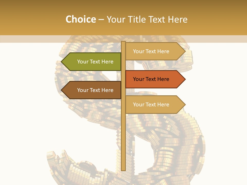 Dollar Sign PowerPoint Template