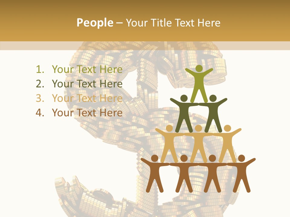 Dollar Sign PowerPoint Template