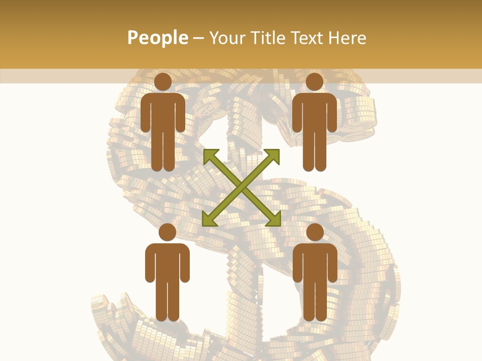 Dollar Sign PowerPoint Template