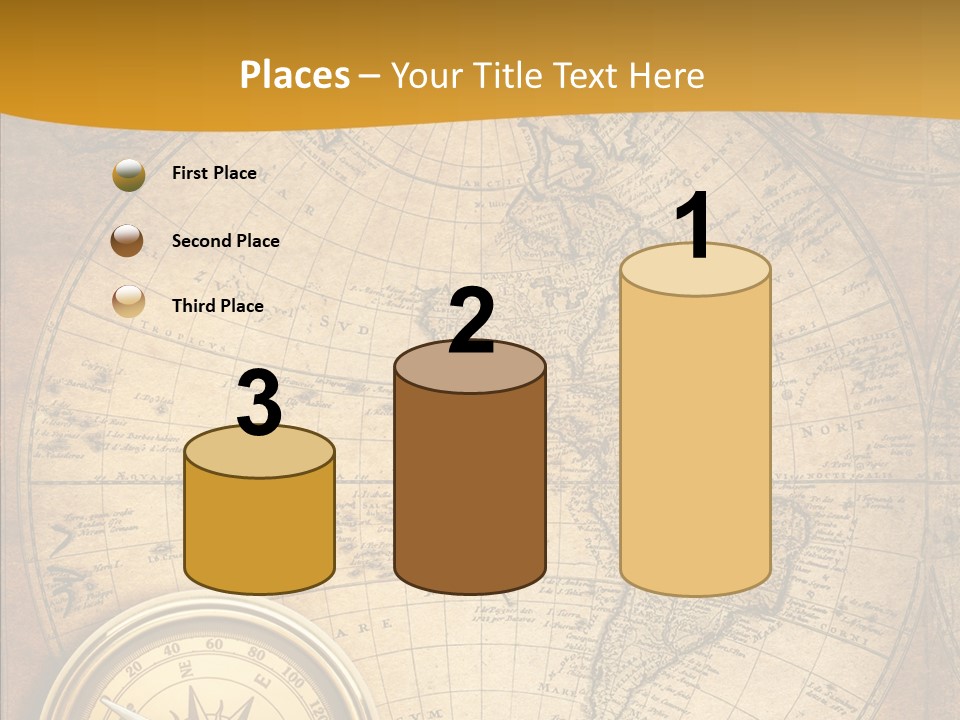 Vintage Map PowerPoint Template