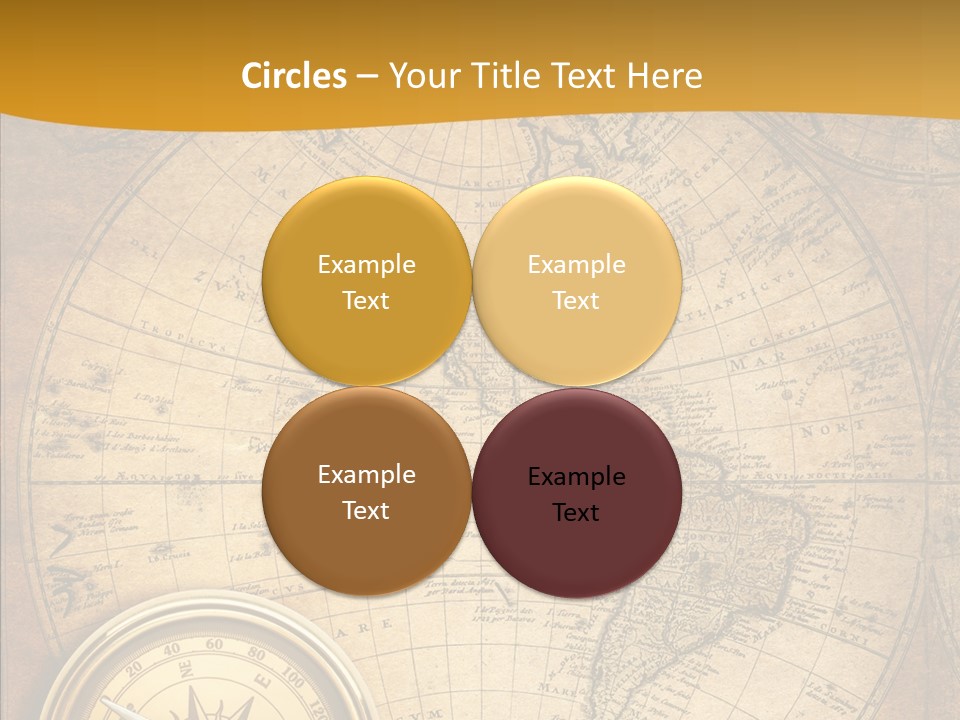 Vintage Map PowerPoint Template