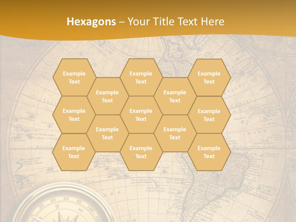 Vintage Map PowerPoint Template