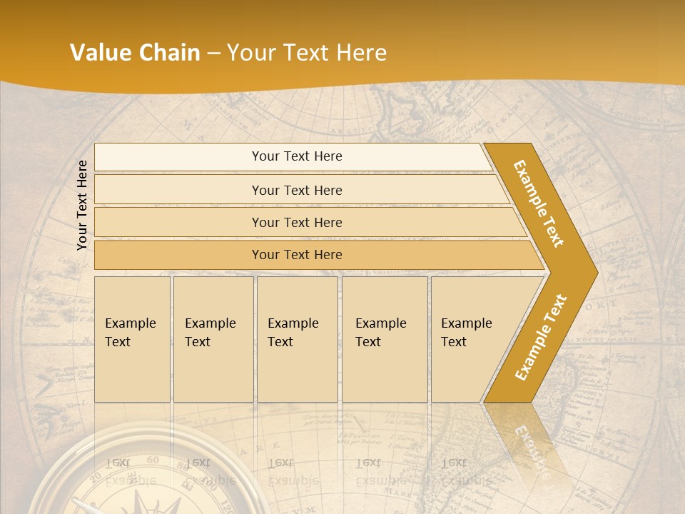 Vintage Map PowerPoint Template