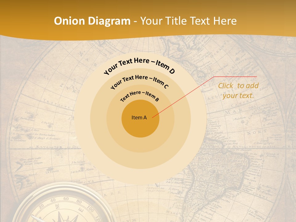 Vintage Map PowerPoint Template