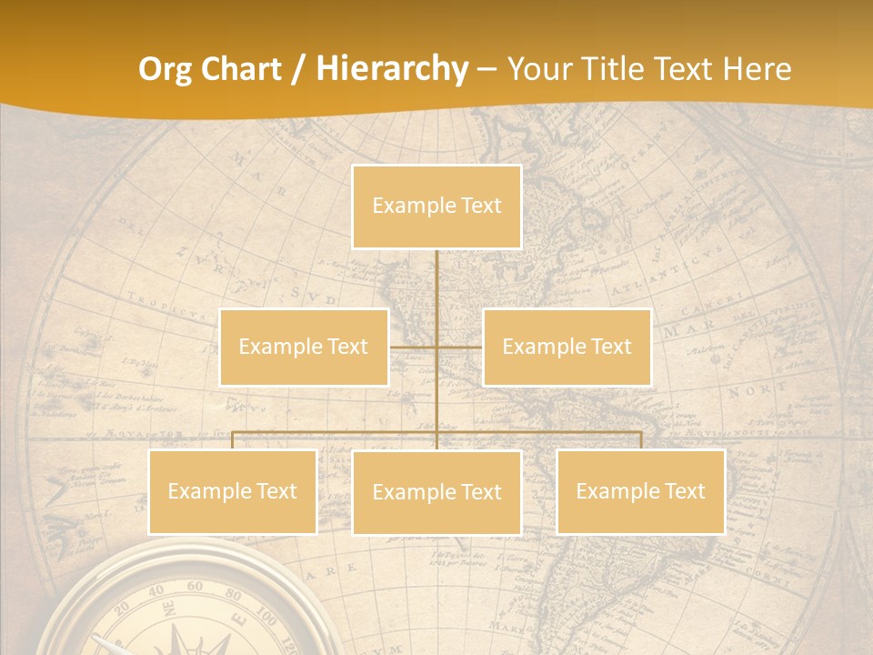 Vintage Map PowerPoint Template