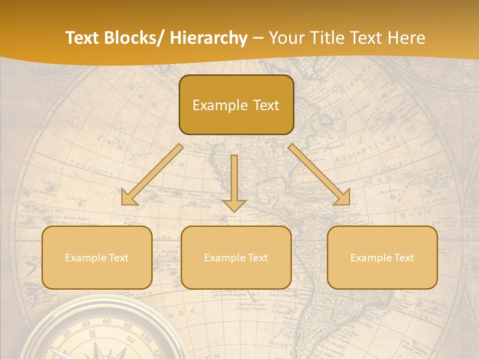 Vintage Map PowerPoint Template