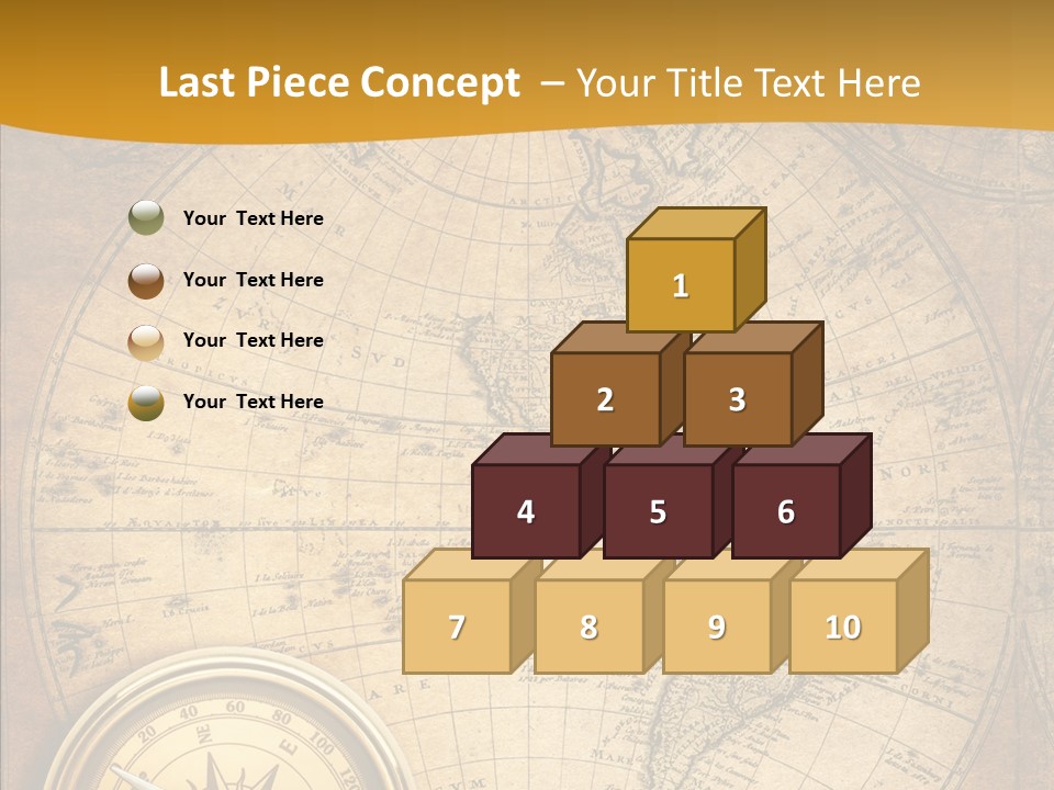 Vintage Map PowerPoint Template