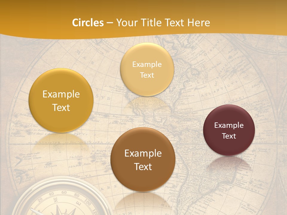 Vintage Map PowerPoint Template