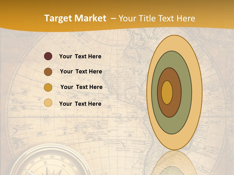 Vintage Map PowerPoint Template