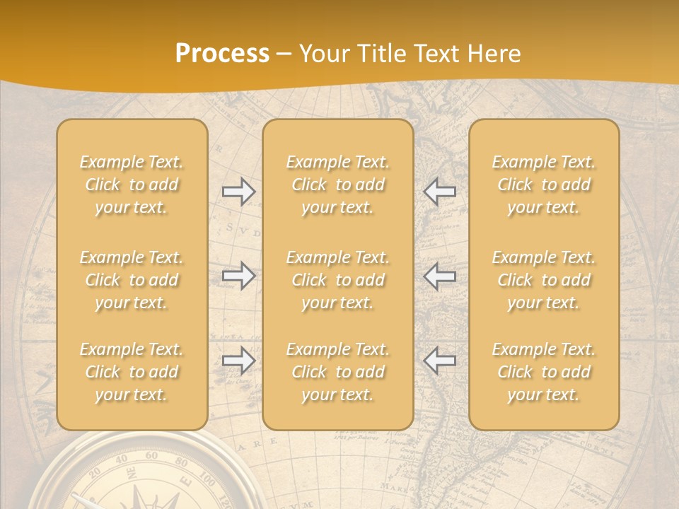 Vintage Map PowerPoint Template
