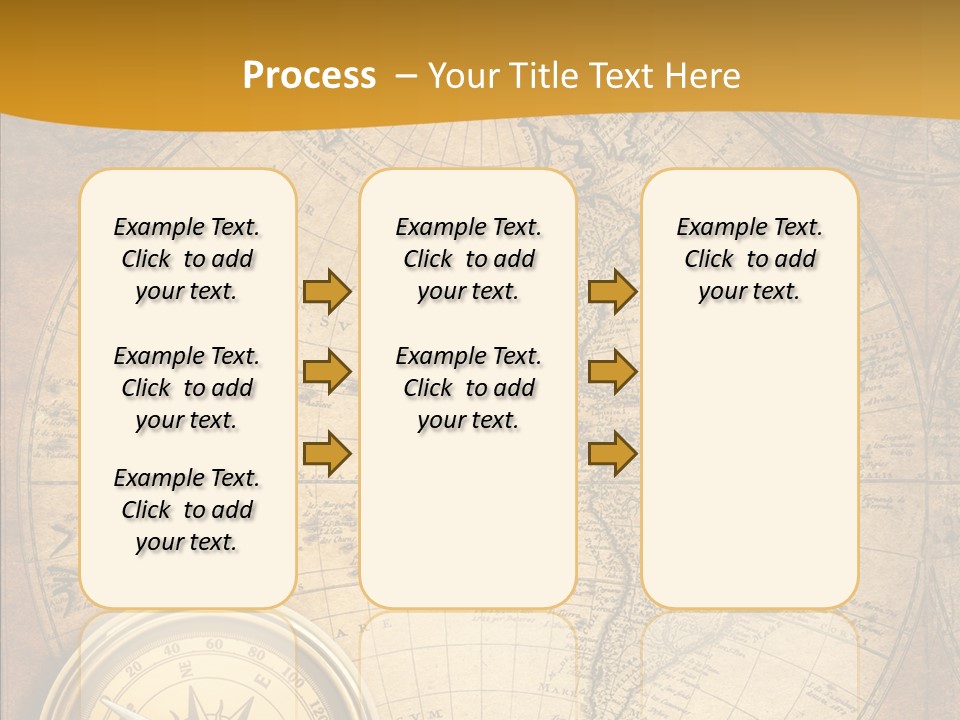 Vintage Map PowerPoint Template