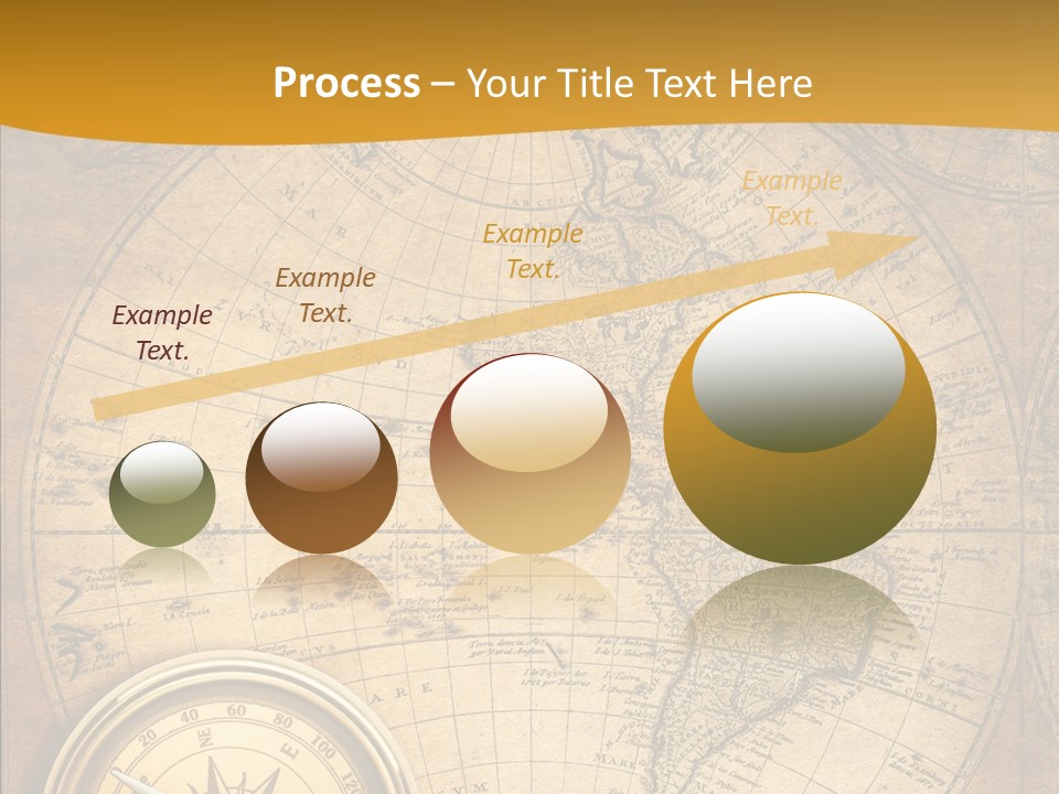 Vintage Map PowerPoint Template