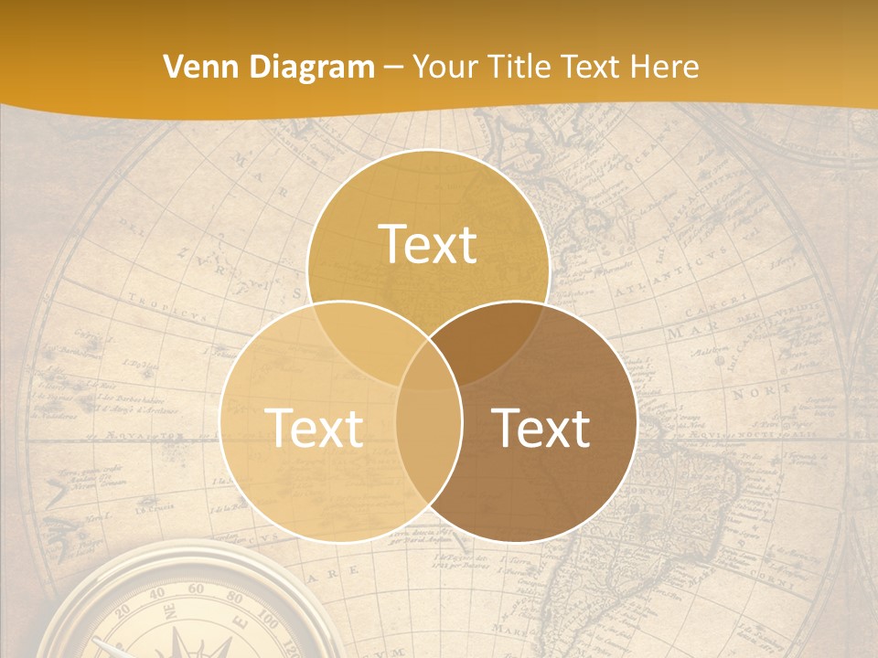 Vintage Map PowerPoint Template