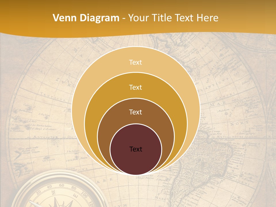 Vintage Map PowerPoint Template