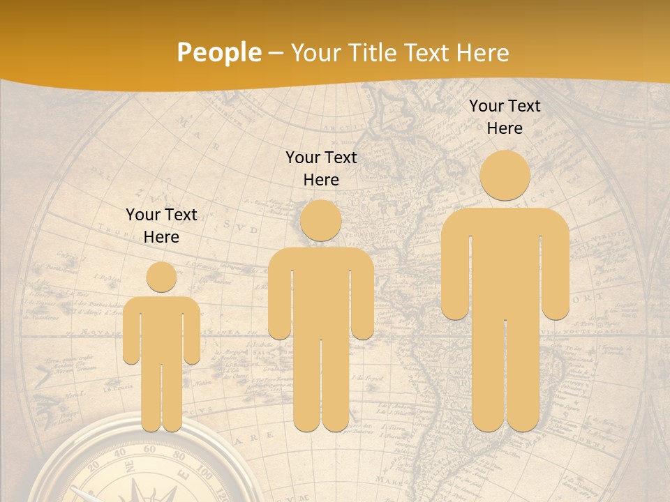 Vintage Map PowerPoint Template