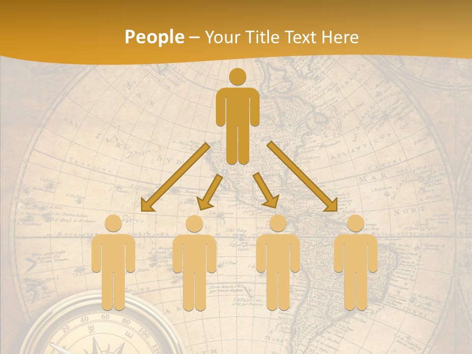 Vintage Map PowerPoint Template