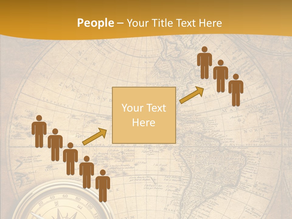 Vintage Map PowerPoint Template