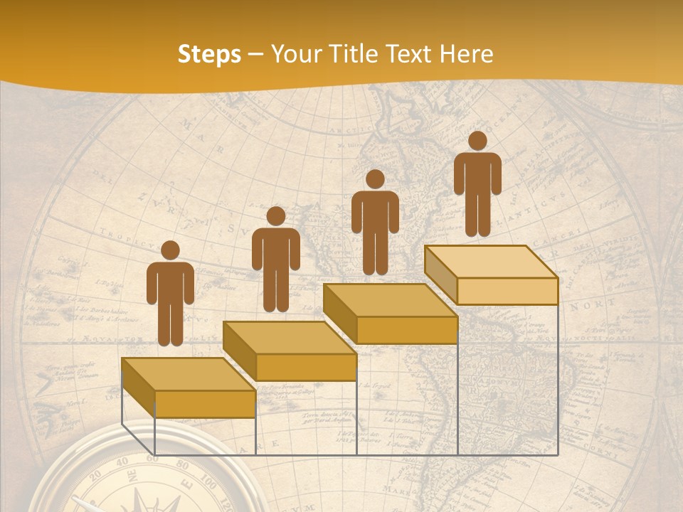 Vintage Map PowerPoint Template