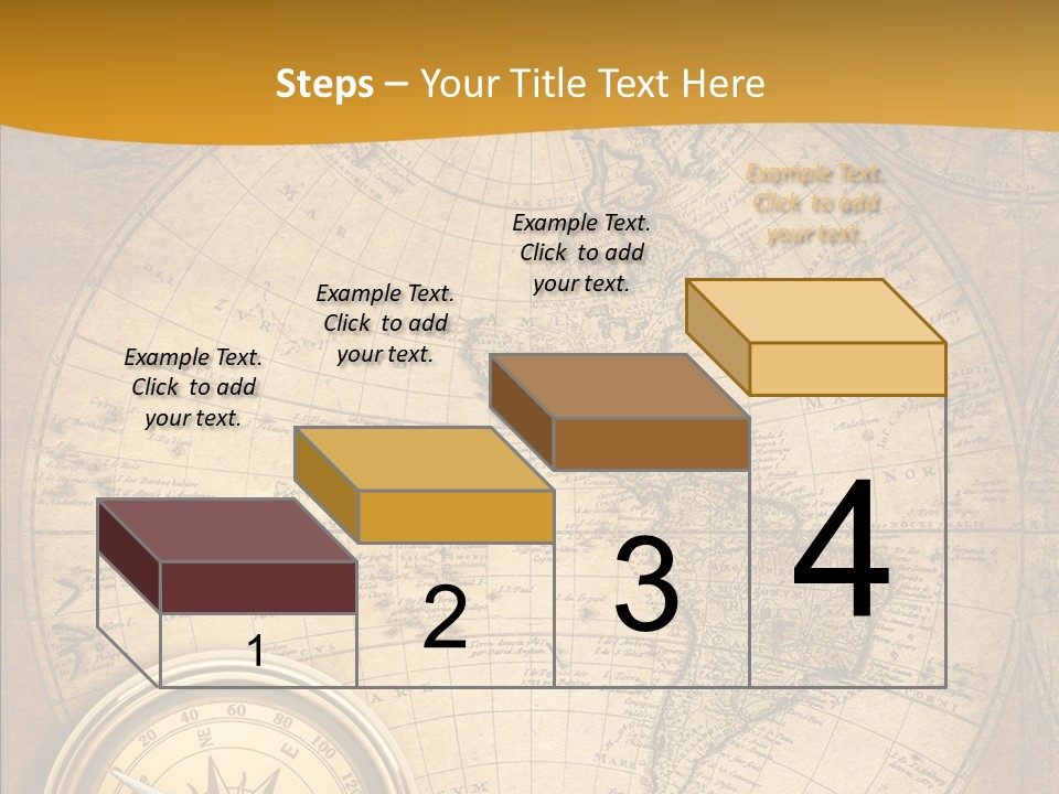 Vintage Map PowerPoint Template