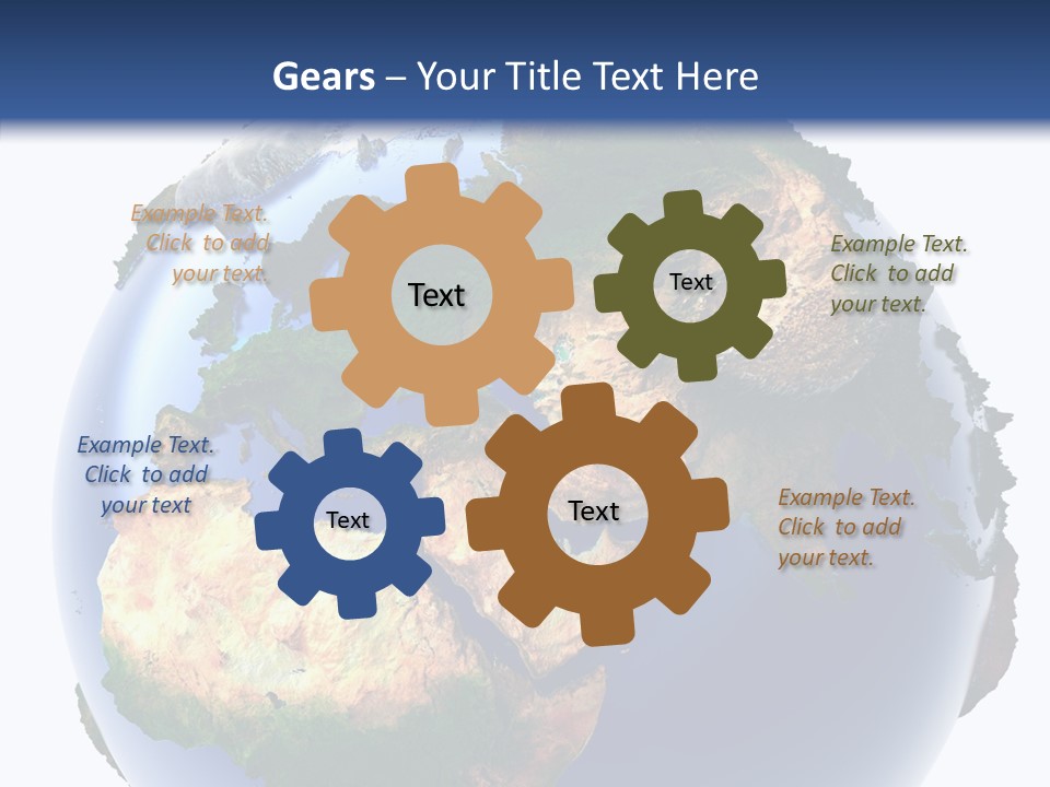 Globe 3D PowerPoint Template