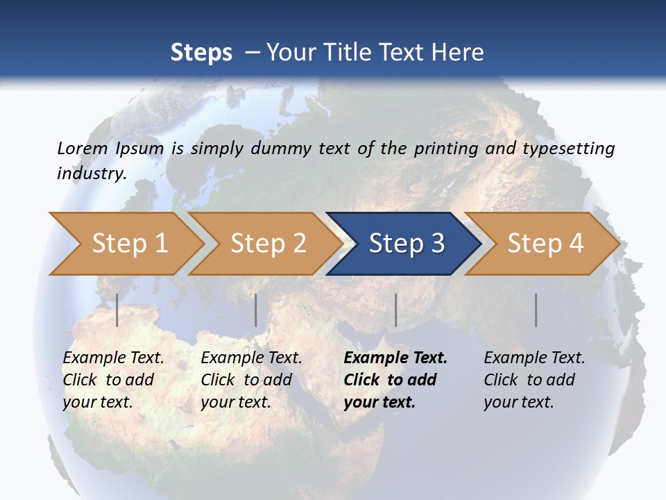 Globe 3D PowerPoint Template