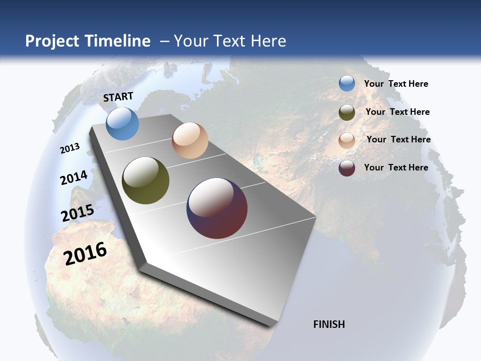 Globe 3D PowerPoint Template