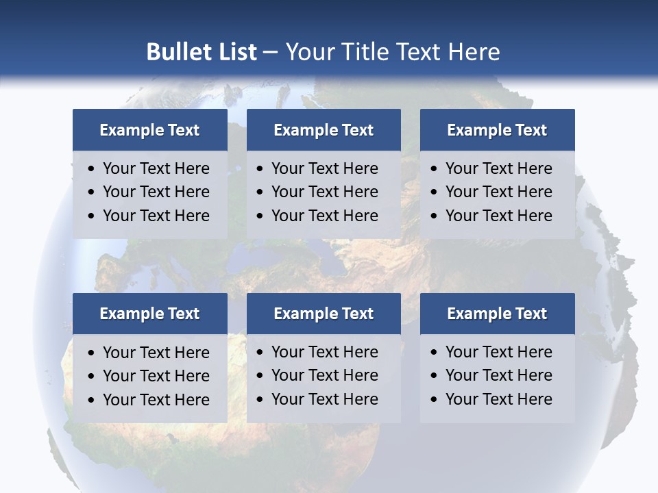 Globe 3D PowerPoint Template