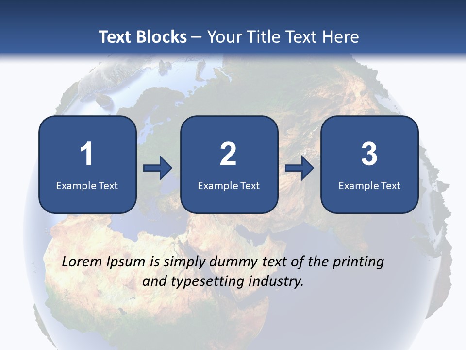 Globe 3D PowerPoint Template