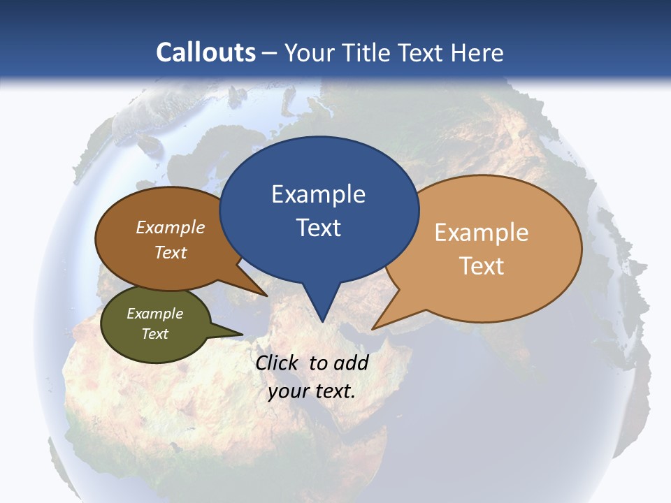 Globe 3D PowerPoint Template