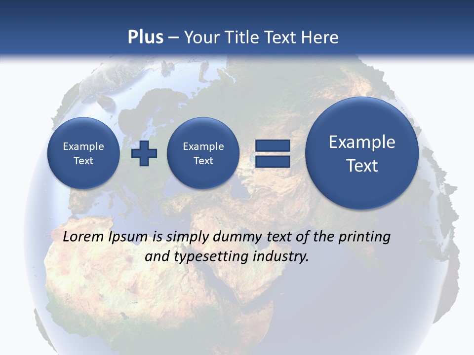 Globe 3D PowerPoint Template