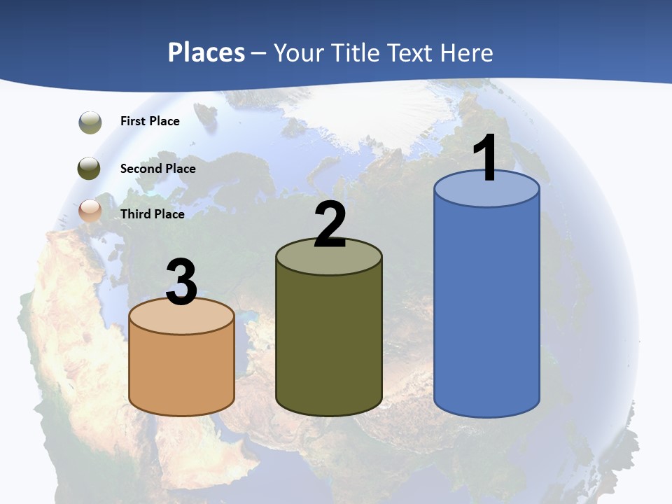 White World Navigate PowerPoint Template