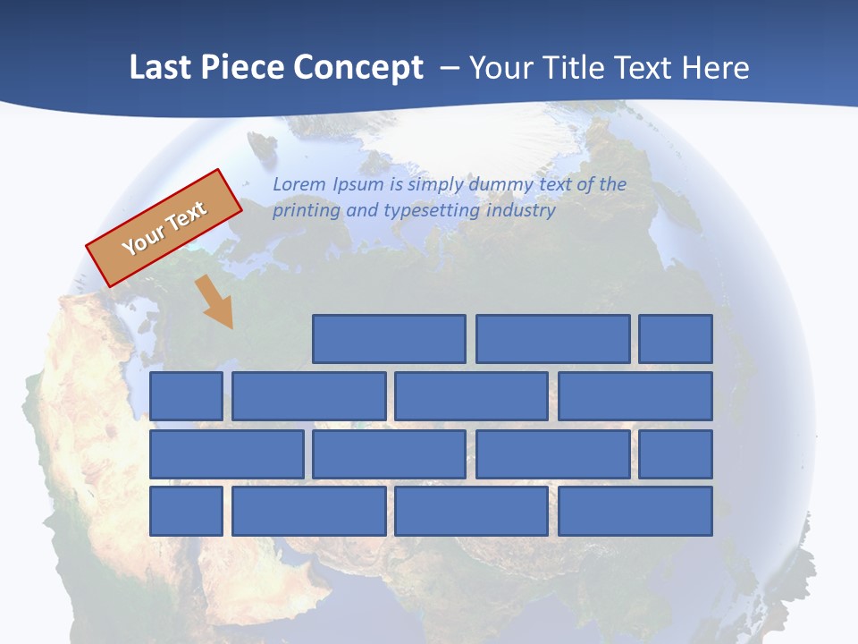 White World Navigate PowerPoint Template