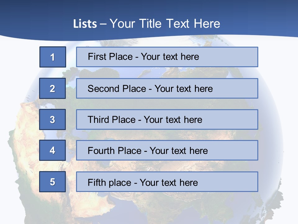 White World Navigate PowerPoint Template