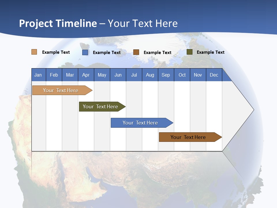 White World Navigate PowerPoint Template